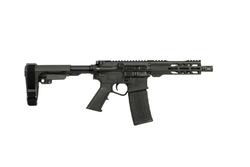 Handguns Wise Arms WA 15B 300AACBlackout WA-15B 300BLK BLK 7.5" SBA3 • 7.5-300-SBA3-BLK • Model: WA-15B